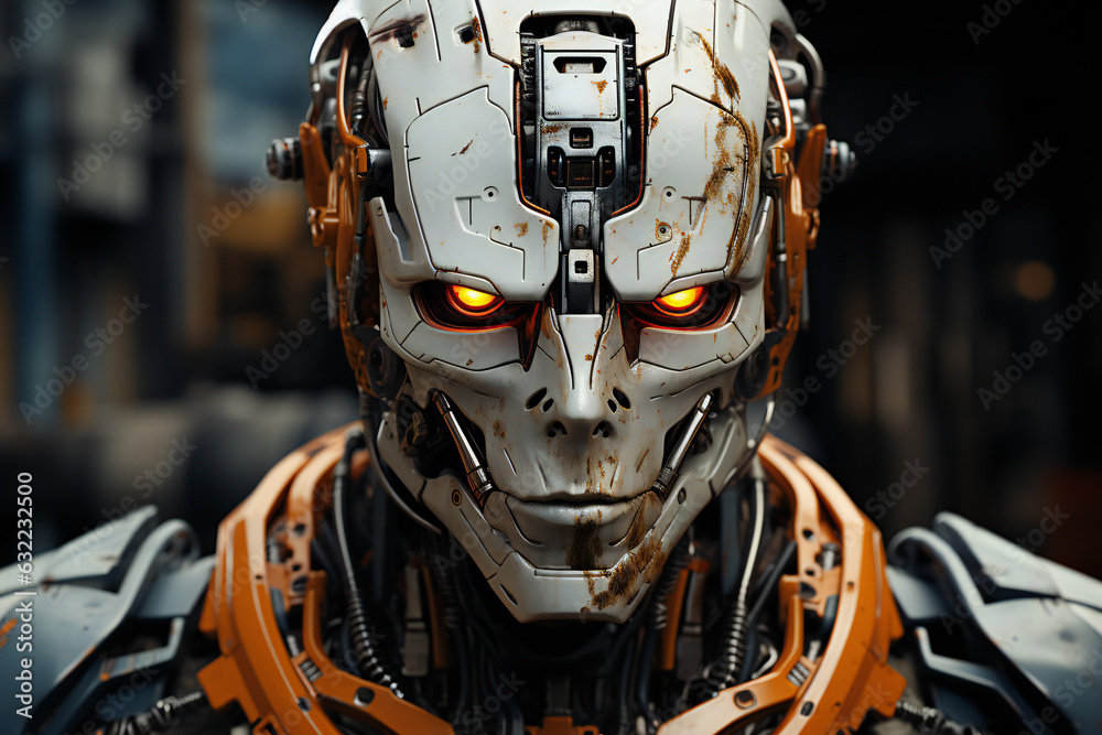 Fototapeta premium Machine Learning, Artificial Intelligence, Chat GPT, Robotics, Automation, Virtual Reality, Augmented Reality, Internet of Things (IoT), 5G, Quantum Computing, and Blockchain Exploring Modern Science