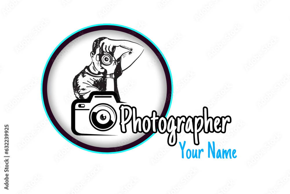 logo for company. logo icon. photographer. illustration logo for company. logo icon. photographer. illustration