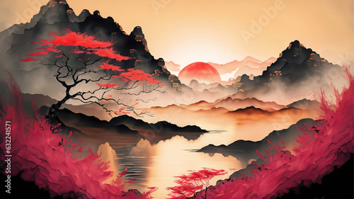 Paintings painted in Chinese style, Chinese painting 