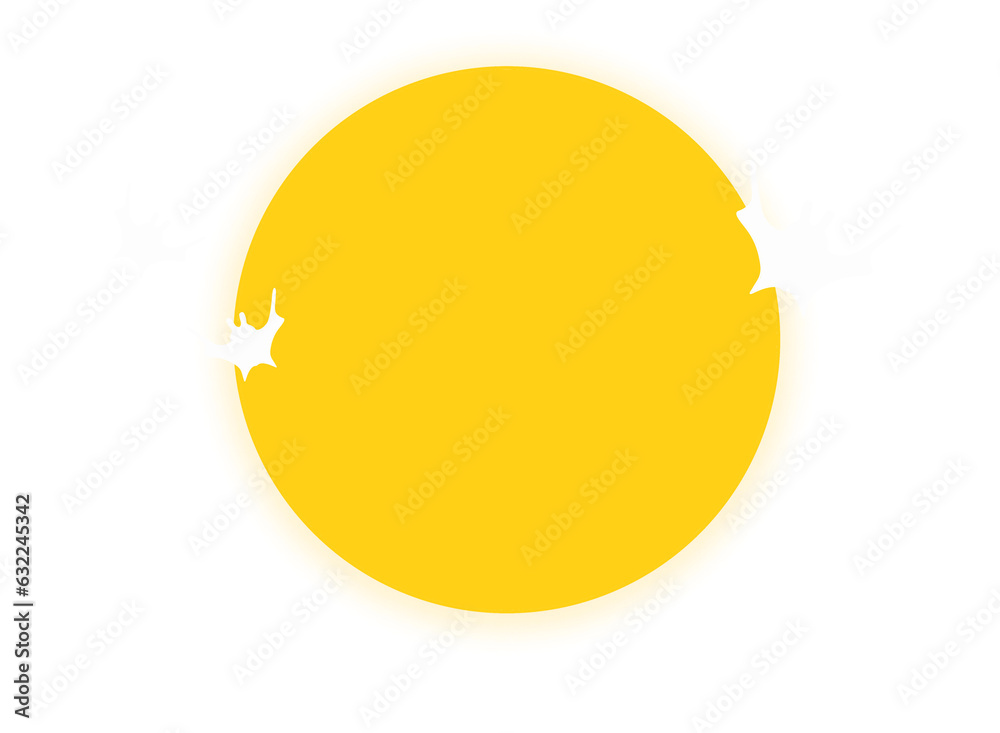 the moon horror and bat .in halloween day the moon horror and bat .in halloween day