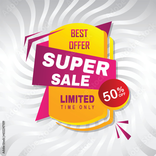 Vector Sale promotion banner