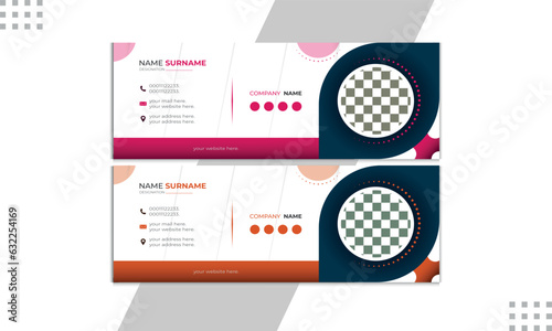 Business Email Signature Design Template Email Signature Design Template Business Email Signature Design Template Modern and minimalist or email footer template. Blue bundle email signature design.	