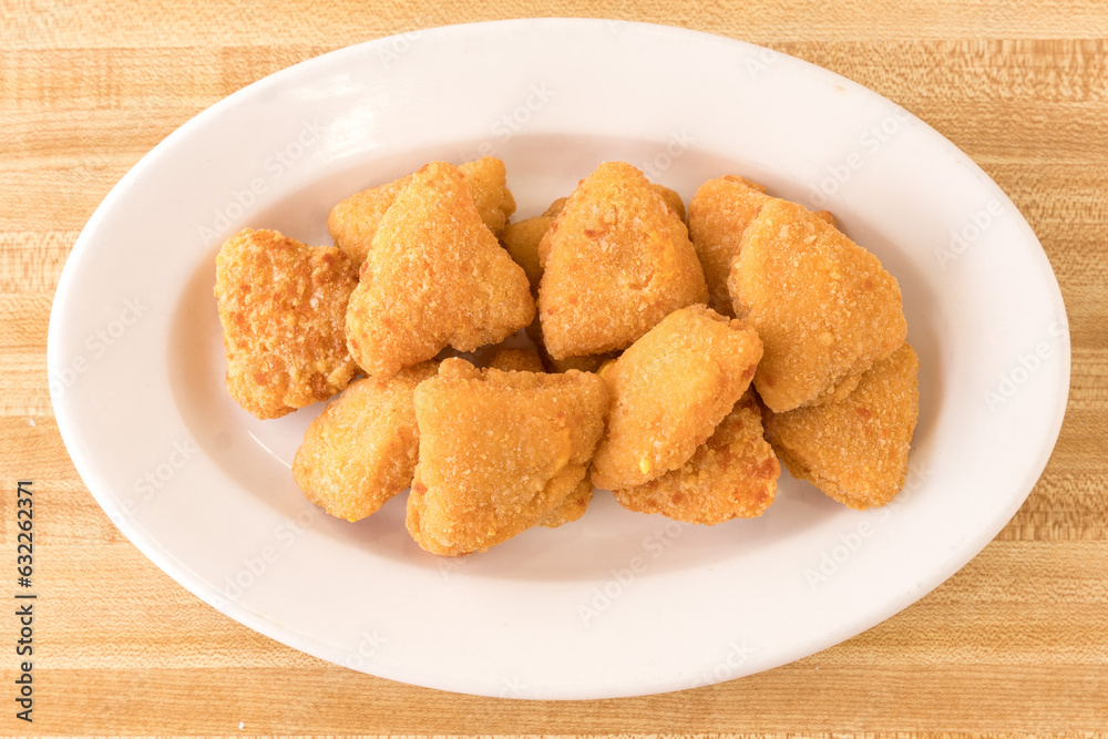 deep fried macaroni and cheese bites