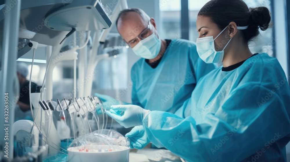 Dentist who specializes in dental implants. Generative AI Dentist who specializes in dental implants. Generative AI