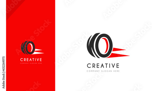 Automotive Tires shop logo design vector illustration