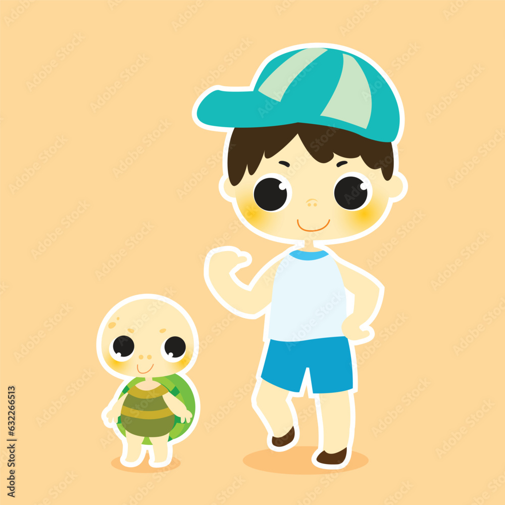 vector character animal cute cartoon vector character animal cute cartoon