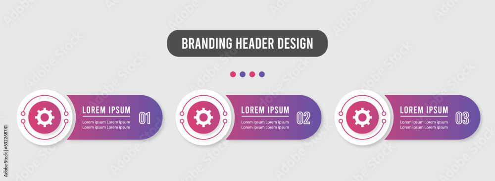Technology based style infographic design Technology based style infographic design