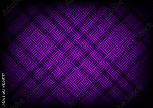 Geometric purple dark pattern tile line arrow wallpaper triangle presentation background