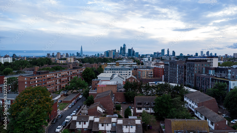 Skyline desde la ciudad de LONDRES