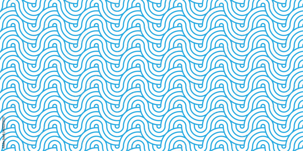 Abstract Pattern with circle wave lines blue seamless steel material geomatics overloping create retro square line backdrop pattern background. Overlapping Pattern with Transform Effect. Abstract Pattern with circle wave lines blue seamless steel material geomatics overloping create retro square line backdrop pattern background. Overlapping Pattern with Transform Effect.