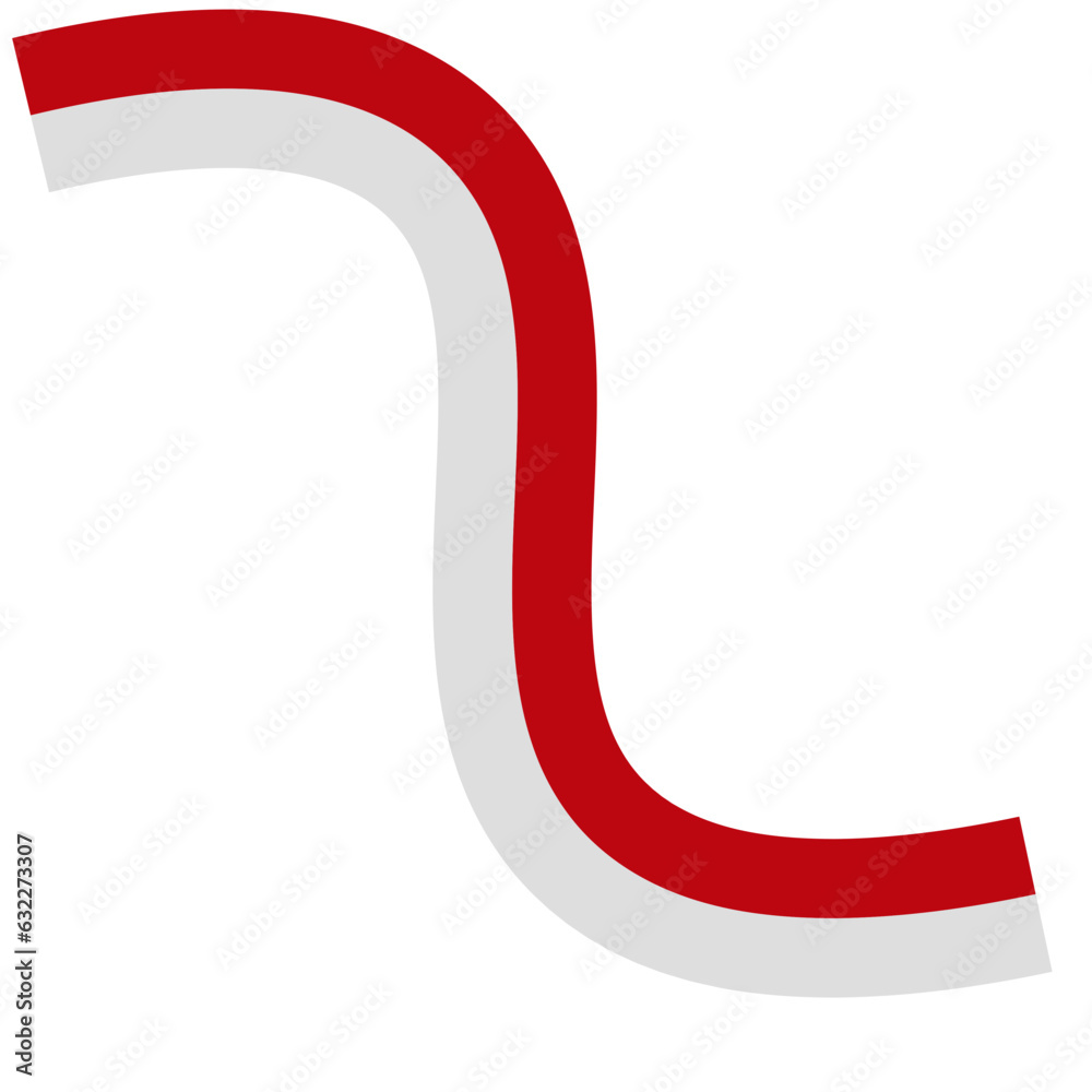 Indonesia flag festive vector illustration Indonesia flag festive vector illustration
