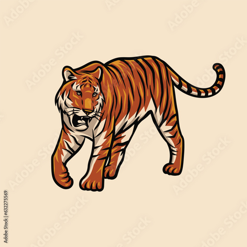 tiger savannah