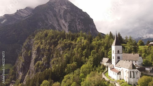 Exploring the small and scenic village in the Styrian part of 
the Salzkammergut. With only a few inhabitants, 2 Churches are there and they have a breathtaking view over the Austrian Alps.