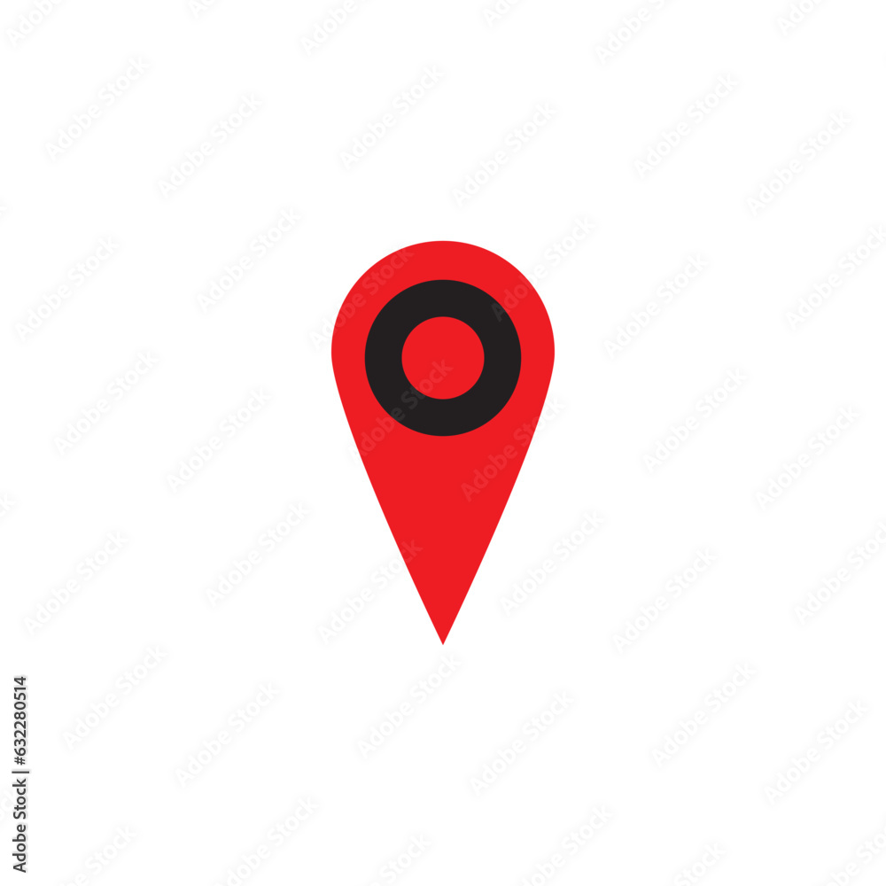 locator icon vector logo template locator icon vector logo template