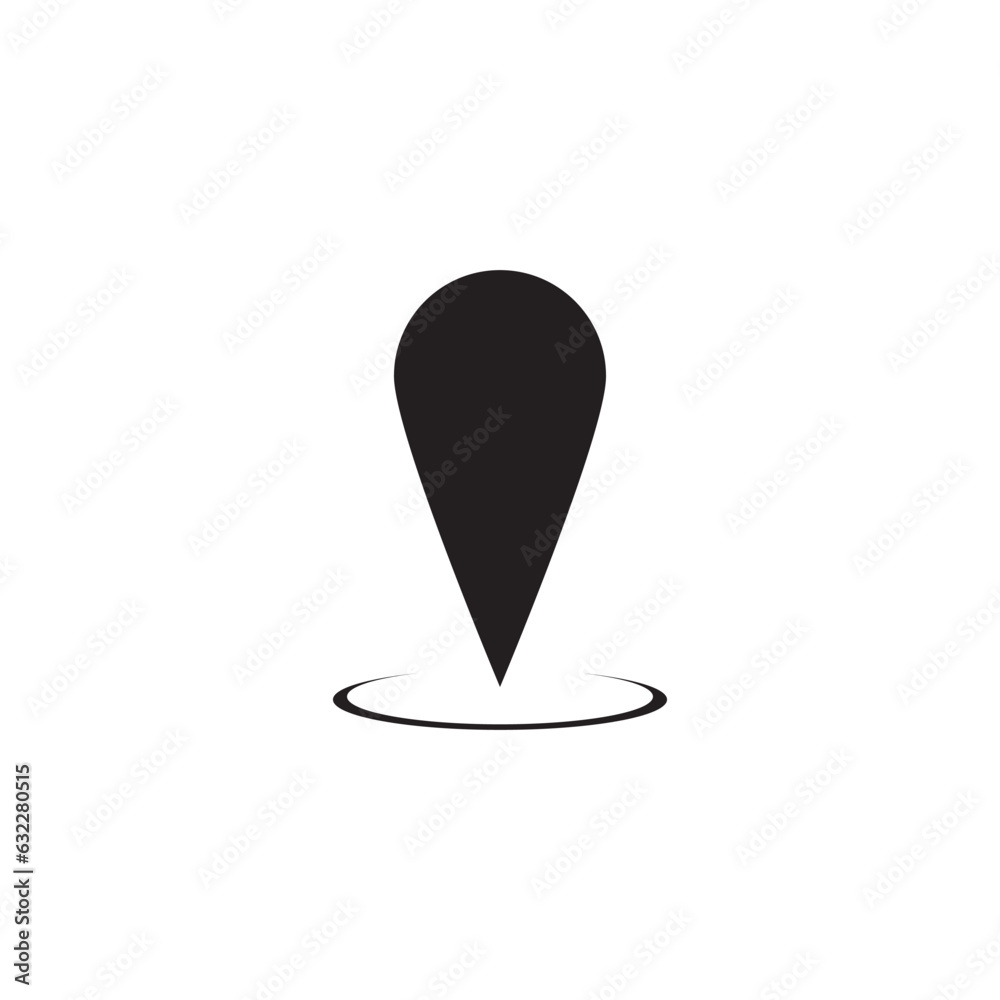 locator icon vector logo template locator icon vector logo template
