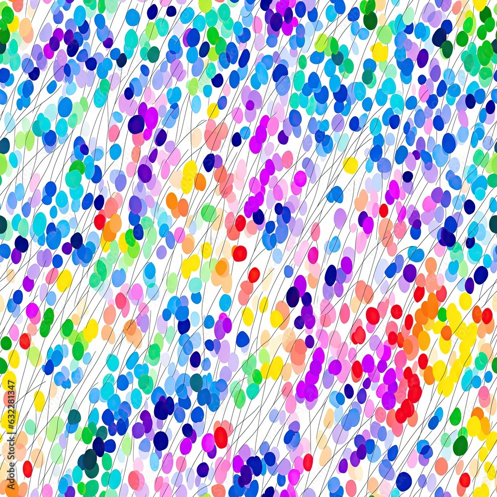 Abstract colored seamless pattern. AI generated. Abstract colored seamless pattern. AI generated.