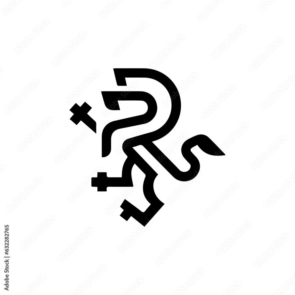 Creative Typography Company Logo design for Vector Creative Typography Company Logo design for Vector