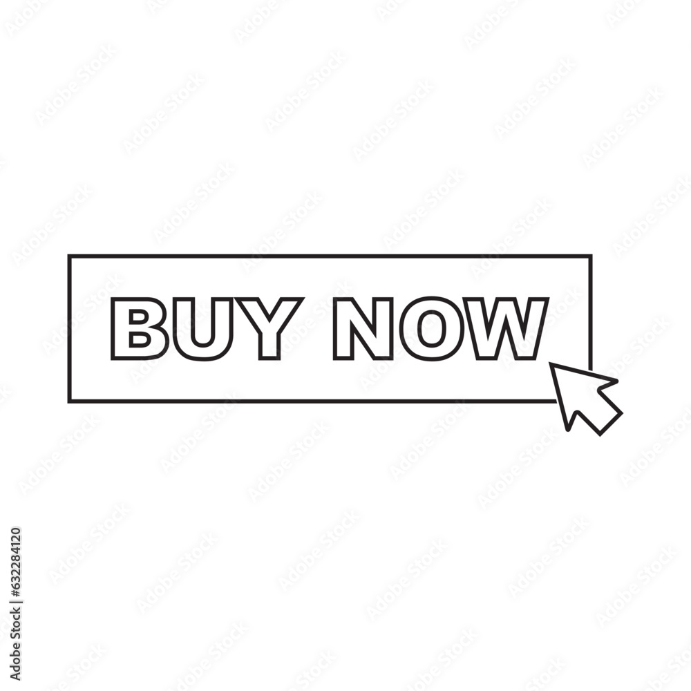Fototapeta premium Buy Now icon