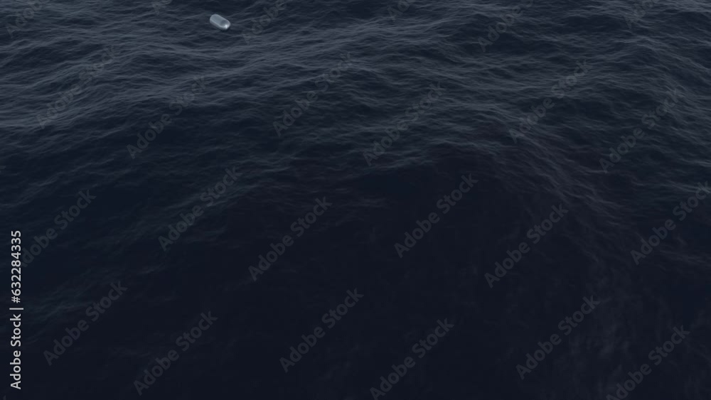 UAP tic tac UFO water sea 4k 50fps