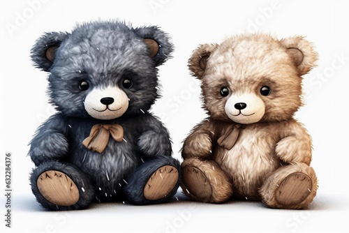 two teddy bears © Nikita