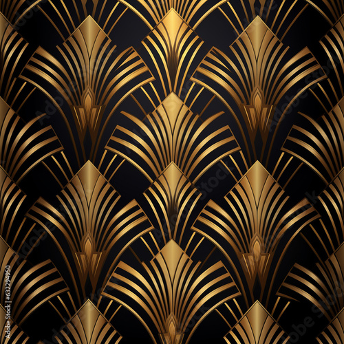 Luxury golden wallpaper