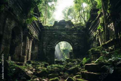 Ruinen im Dschungel