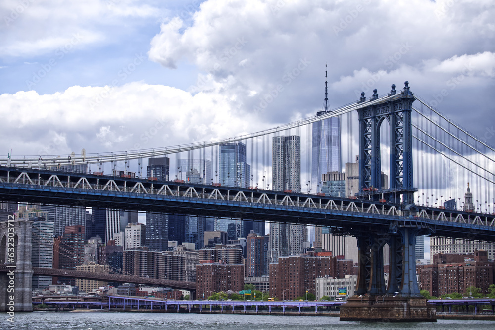 Obraz premium Manhattan Bridge in New York City