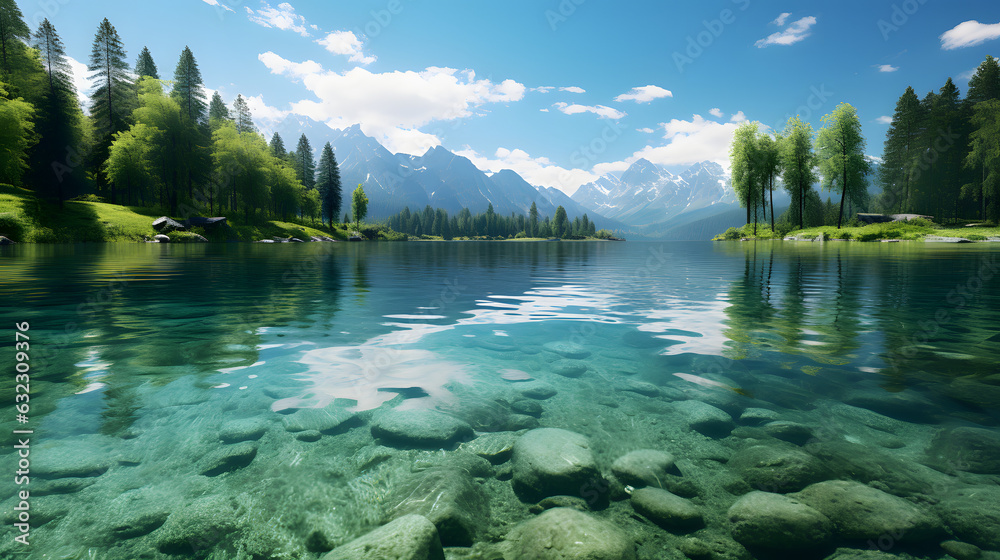 Desktop Wallpaper Lake Landscape