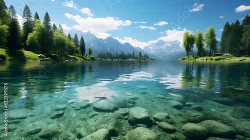Desktop Wallpaper Lake Landscape © Martin