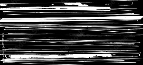 Vector brush sroke texture. Distressed uneven grunge background. Abstract distressed vector illustration. Overlay over any design to create interesting effect and depth. Black isolated on white. EPS10