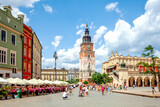 Rathausturm, Krakau, Polen 