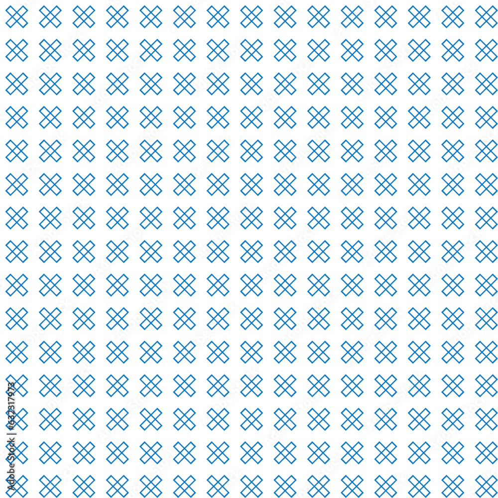 abstract geometric blue cross line pattern, perfect for background, wallpaper.