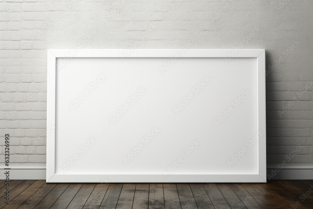 Mockup frame, A white frame delicately holds a monochromatic white photograph, exuding an understated yet refined aesthetic. Generative AI Mockup frame, A white frame delicately holds a monochromatic white photograph, exuding an understated yet refined aesthetic. Generative AI
