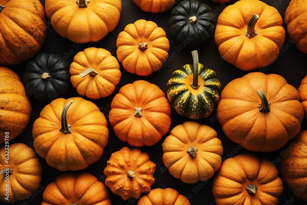 Background of orange pumpkins Background of orange pumpkins