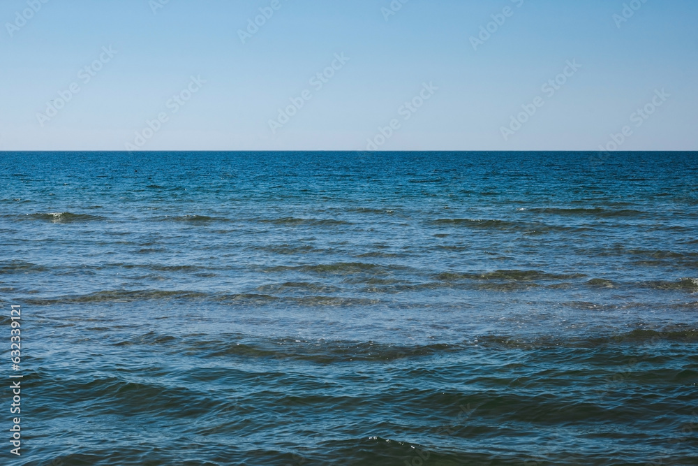 clear water of the Baltic Sea background
