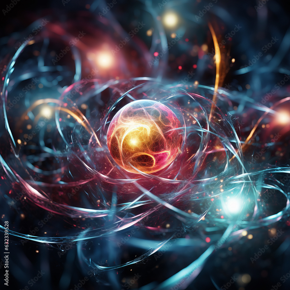 Quantum Entanglement concept with particles and energy flow Quantum Entanglement concept with particles and energy flow