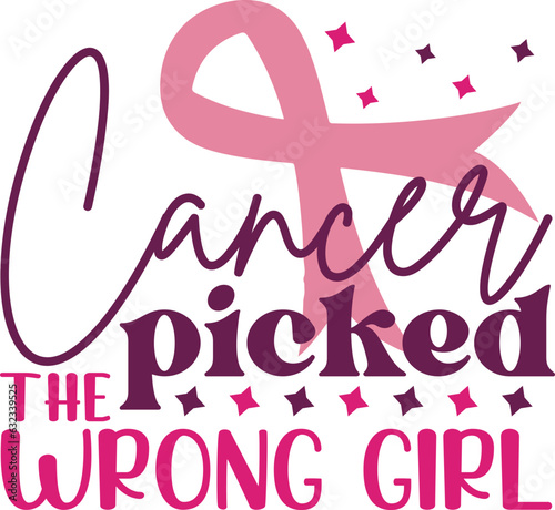 Breast cancer svg design