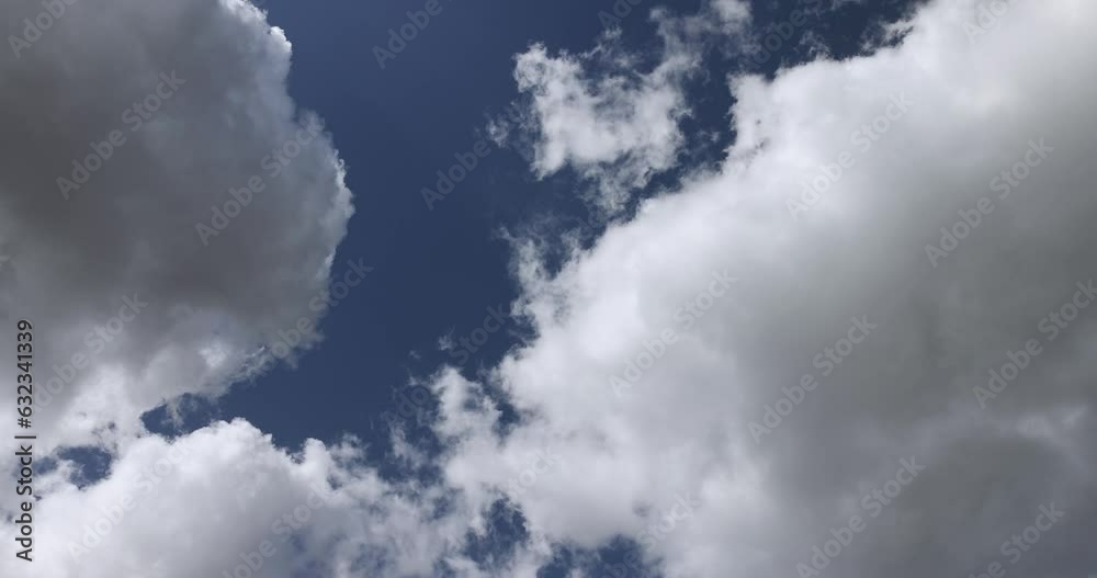 clouds in the blue sky in cloudy windy weather, beautiful clouds of different sizes in the spring sky clouds in the blue sky in cloudy windy weather, beautiful clouds of different sizes in the spring sky