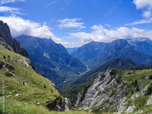 Mangart mountain, Triglav National Park, Julian Alps, Slovenia