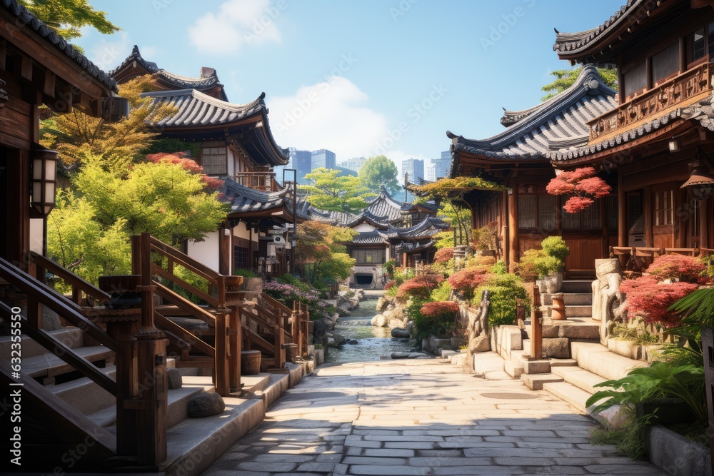 Bukchon Hanok Village in Seoul travel destination picture Bukchon Hanok Village in Seoul travel destination picture