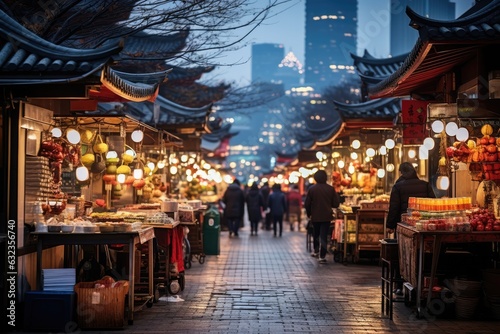 Namdaemun Market in Seoul South Korea picture © 4kclips