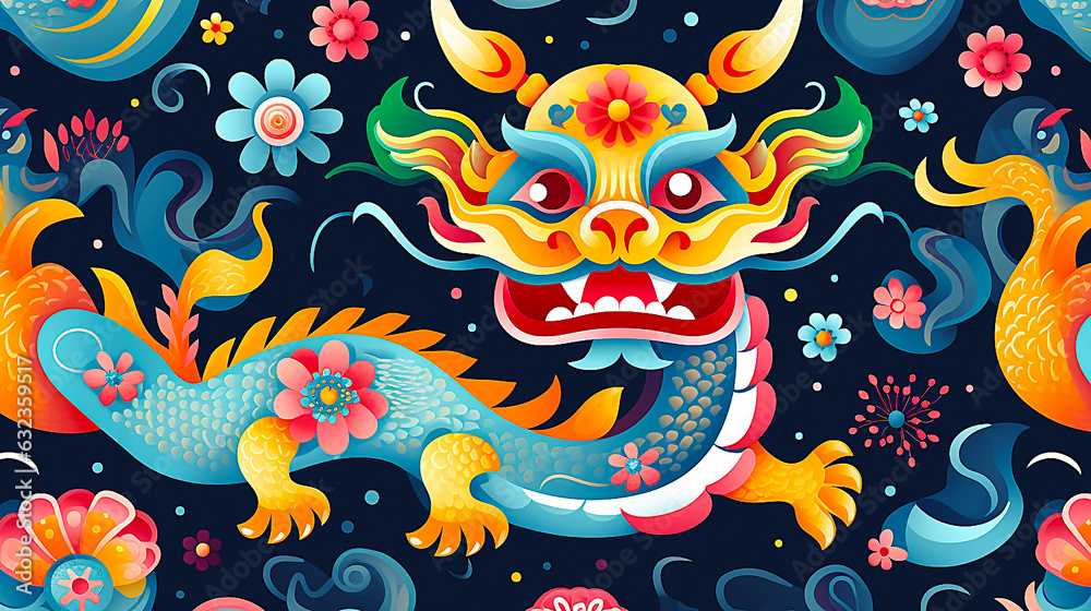 Cute Colorful Chinese Dragon Images Cute Colorful Chinese Dragon Images