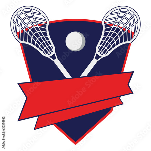 Lacrosse Emblem Logo