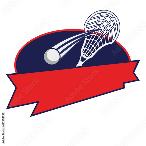 Lacrosse Emblem Logo