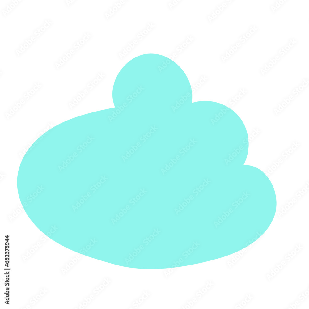 Blue Blob Cloud Abstract Shapes Vectors Blue Blob Cloud Abstract Shapes Vectors