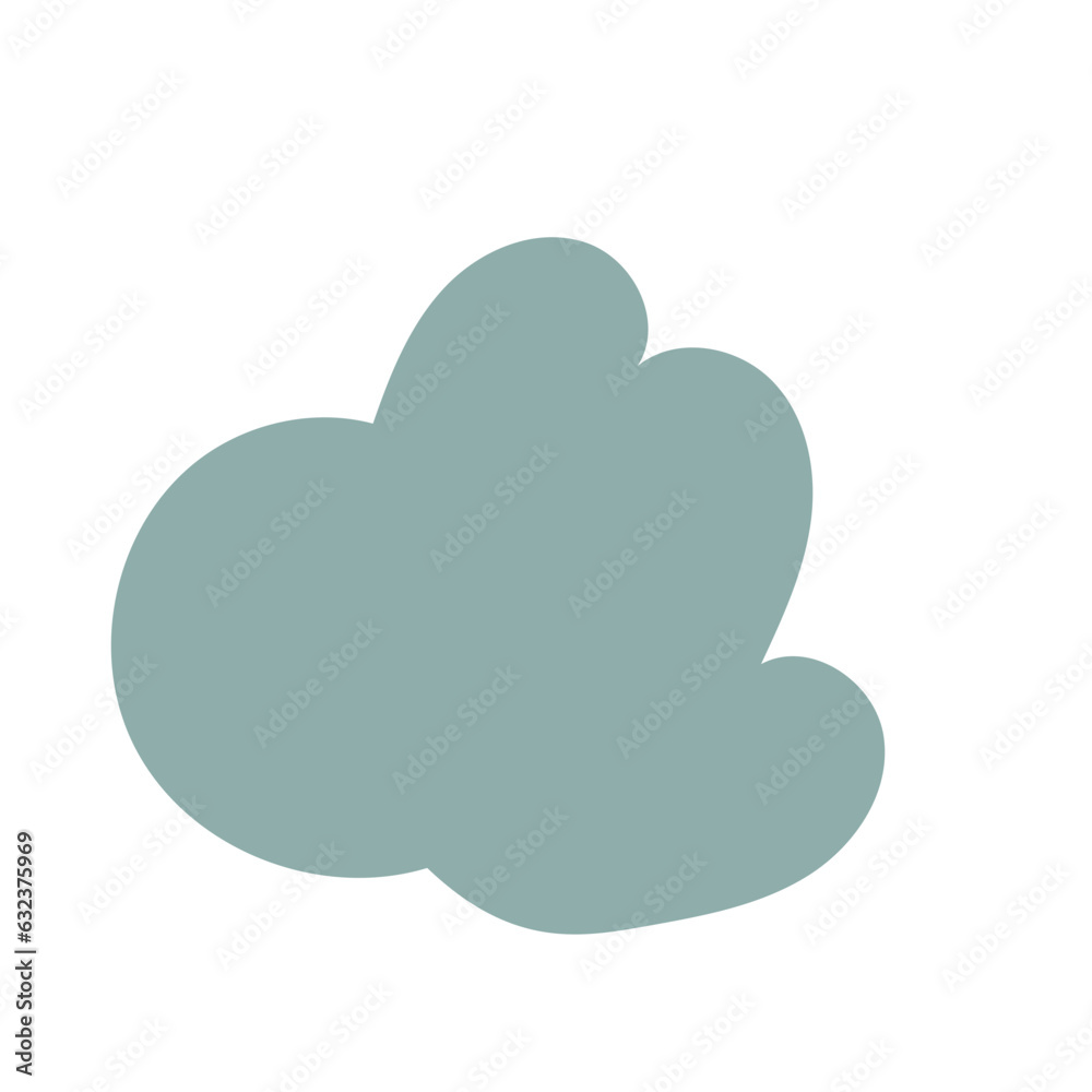 Blue Blob Cloud Abstract Shapes Vectors Blue Blob Cloud Abstract Shapes Vectors