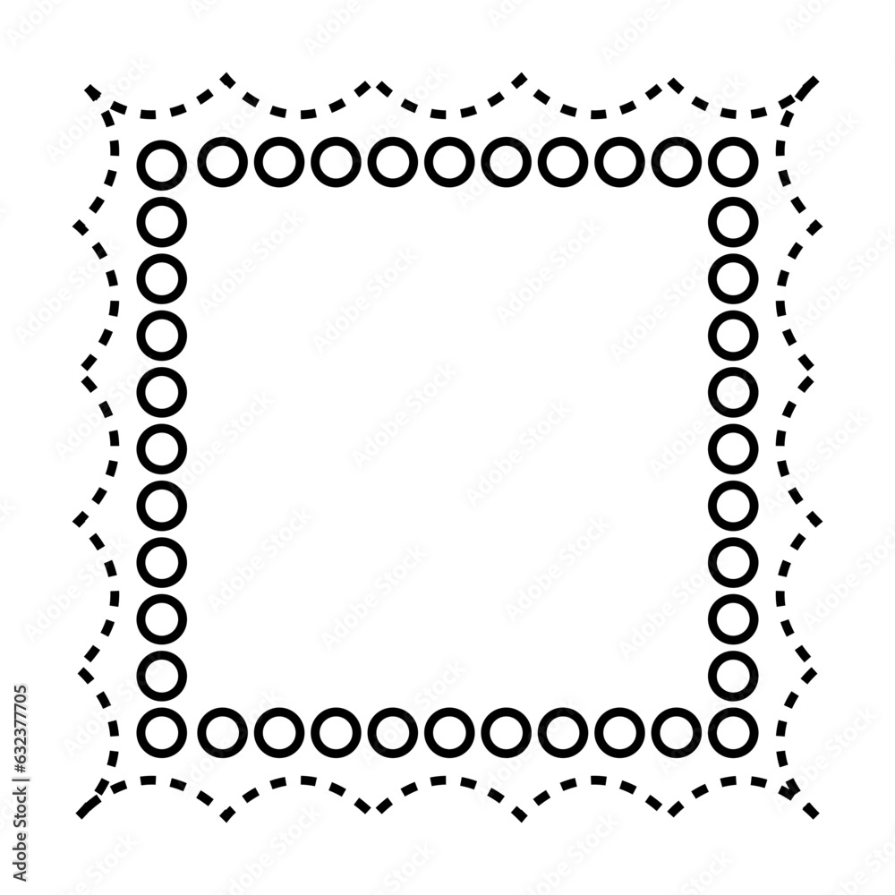 cute doodle frame shape design cute doodle frame shape design