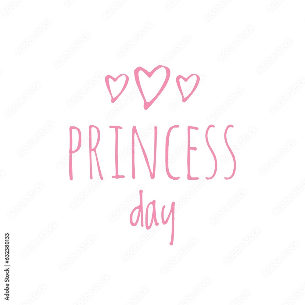 ''Princess'' Lettering, Cute Design