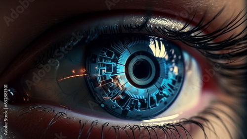 biometric verification technology using the eye