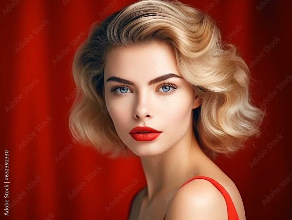illustration of a beautiful woman illustration of a beautiful woman